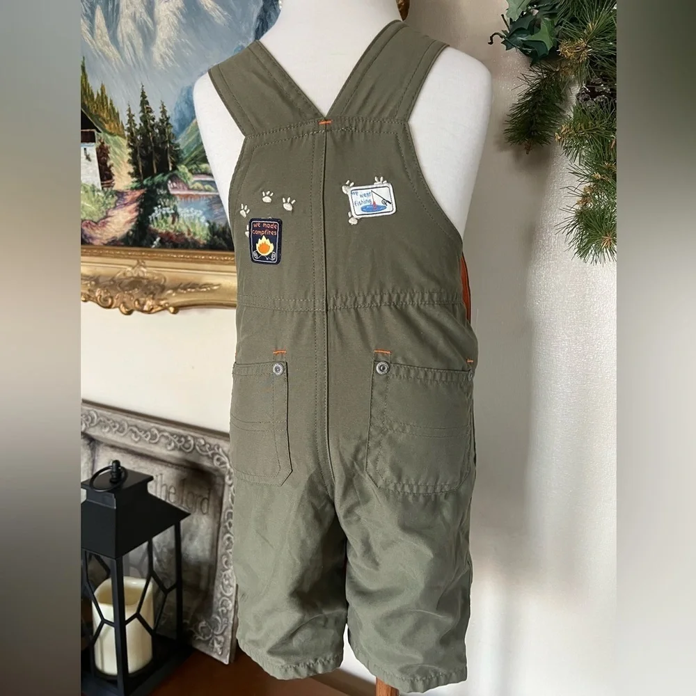 Bear Scout Overalls 6 Months